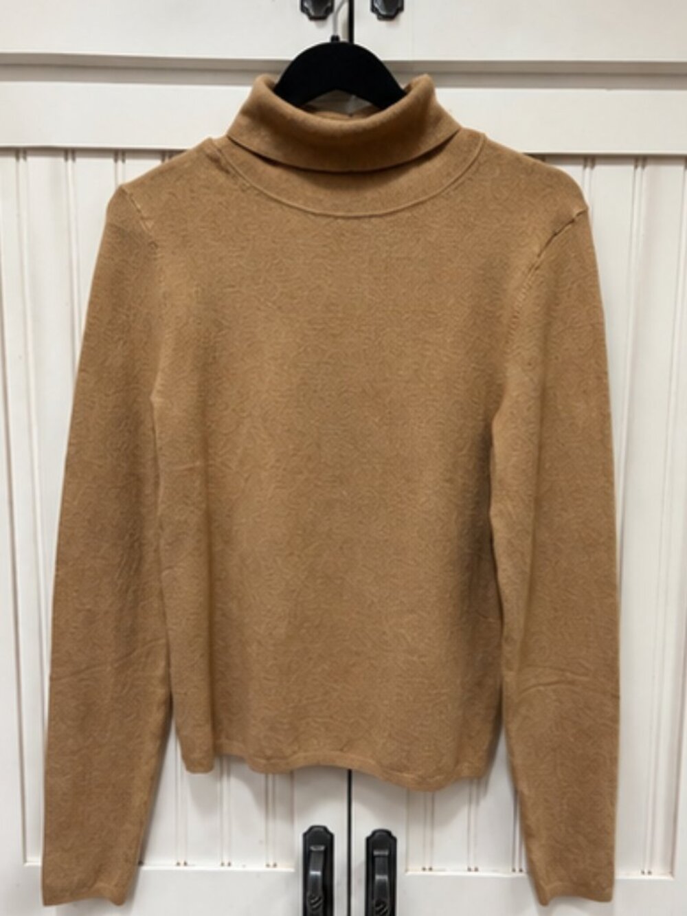 GAP CashSoft Luxe Camel Turtleneck Sweater Medium NWT